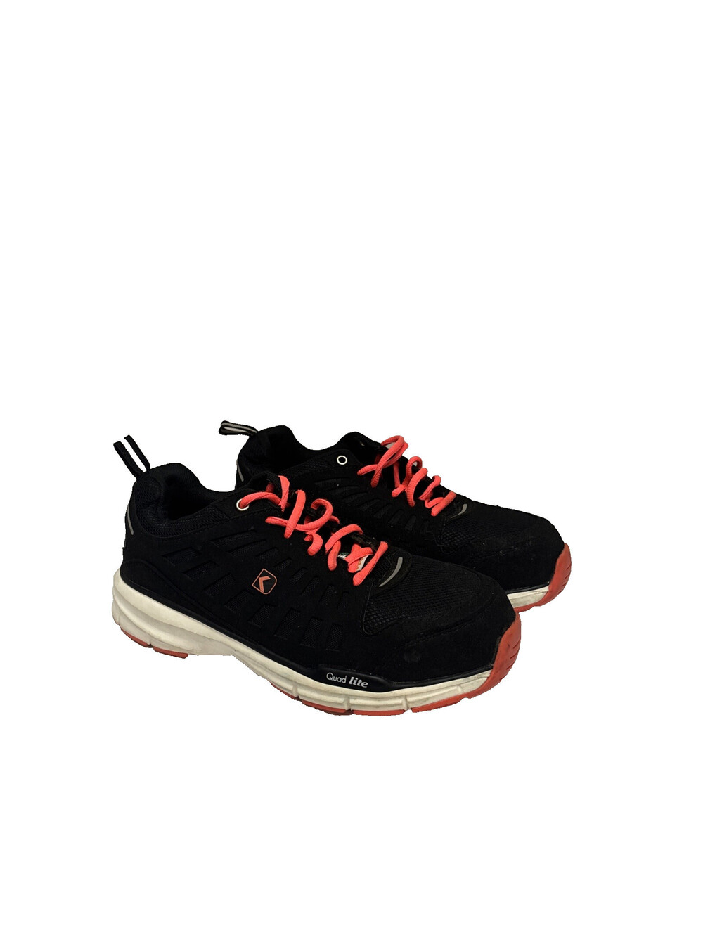 DAKOTA Women's Quad Lite Alum Toe Comp Plate Work Shoes 3602 Black Size 8M
